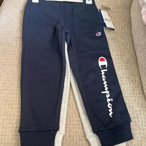 Champion Kids' Dark Blue and Gray Joggers